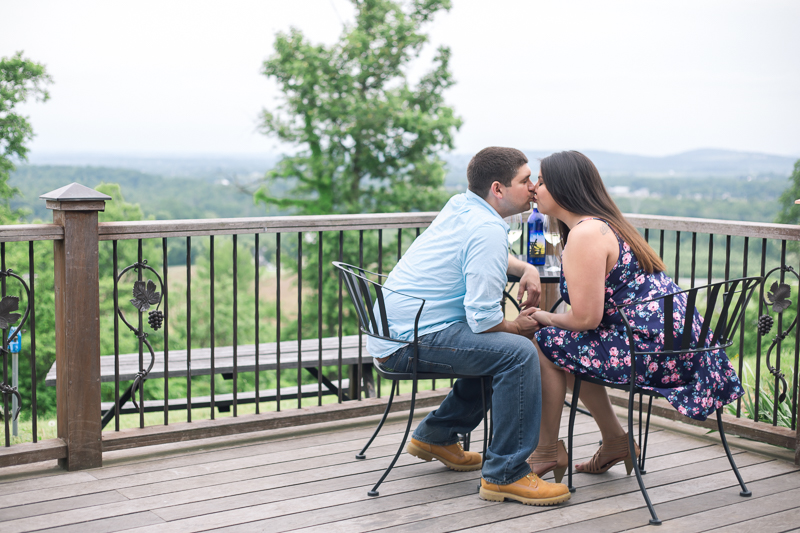 A Gettysburg College + Hauser Estate Winery engagement Session | © Expressions by Jamie | www.expressionsbyjamie.com