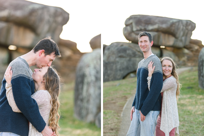 An Early Spring Devil’s Den Engagement Session | © Expressions by Jamie | www.expressionsbyjamie.com
