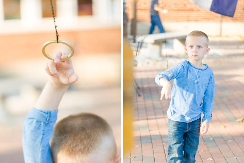 Downtown Ice Cream and Football Milestone Session | ©Expressions by Jamie | www.expressionsbyjamie.com