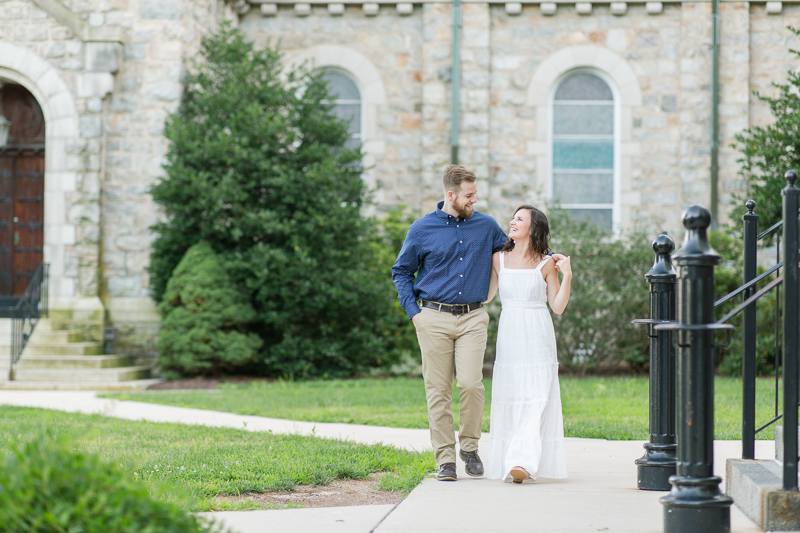 mount st. mary's engagement session | ©Expressions by Jamie | www.expressionsbyjamie.com