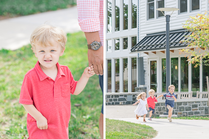 This playful lifestyle family session at Gettysburg College captures true emotion and family fun. For more family photography check out Gettysburg family photographer Jamie Fisher Collective. | www.jamiefishercollective.com