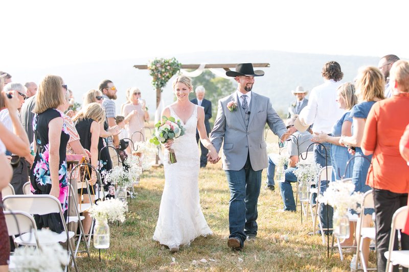 Jessica + Mark were married on their family farm in Frederick, MD. This rustic blush wedding was full of love and family. See more from Maryland Wedding Photography Jamie Fisher at www.jamiefishercollective.com