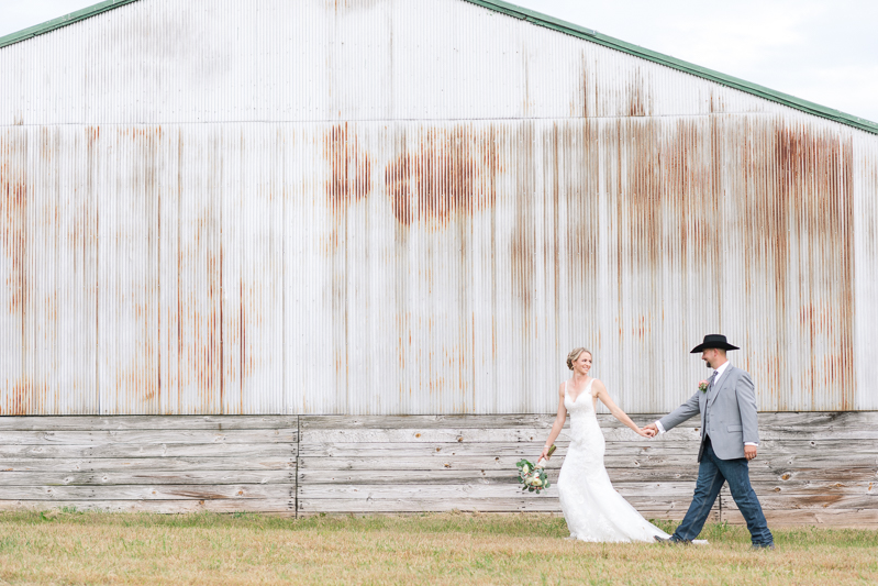 Jessica + Mark were married on their family farm in Frederick, MD. This rustic blush wedding was full of love and family. See more from Maryland Wedding Photography Jamie Fisher at www.jamiefishercollective.com