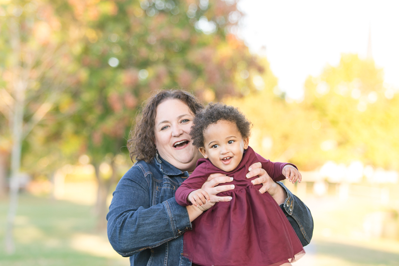 Mommy + Me fall photos at Baker's Park from Frederick, MD family photographer Jamie Fisher Collective. This burgundy outdoor family session was perfect for fall. For more from Maryland family photographer, Jamie Fisher Collective, visit www.jamiefishercollective.com