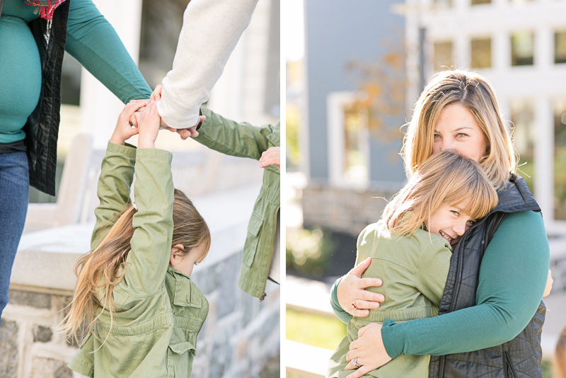 This outdoor fall family session was full of authentic moments. A Gettysburg College family session is perfect for all seasons. For more from Gettysburg family photographer Jamie Fisher Collective, visit www.jamiefishercollective.com